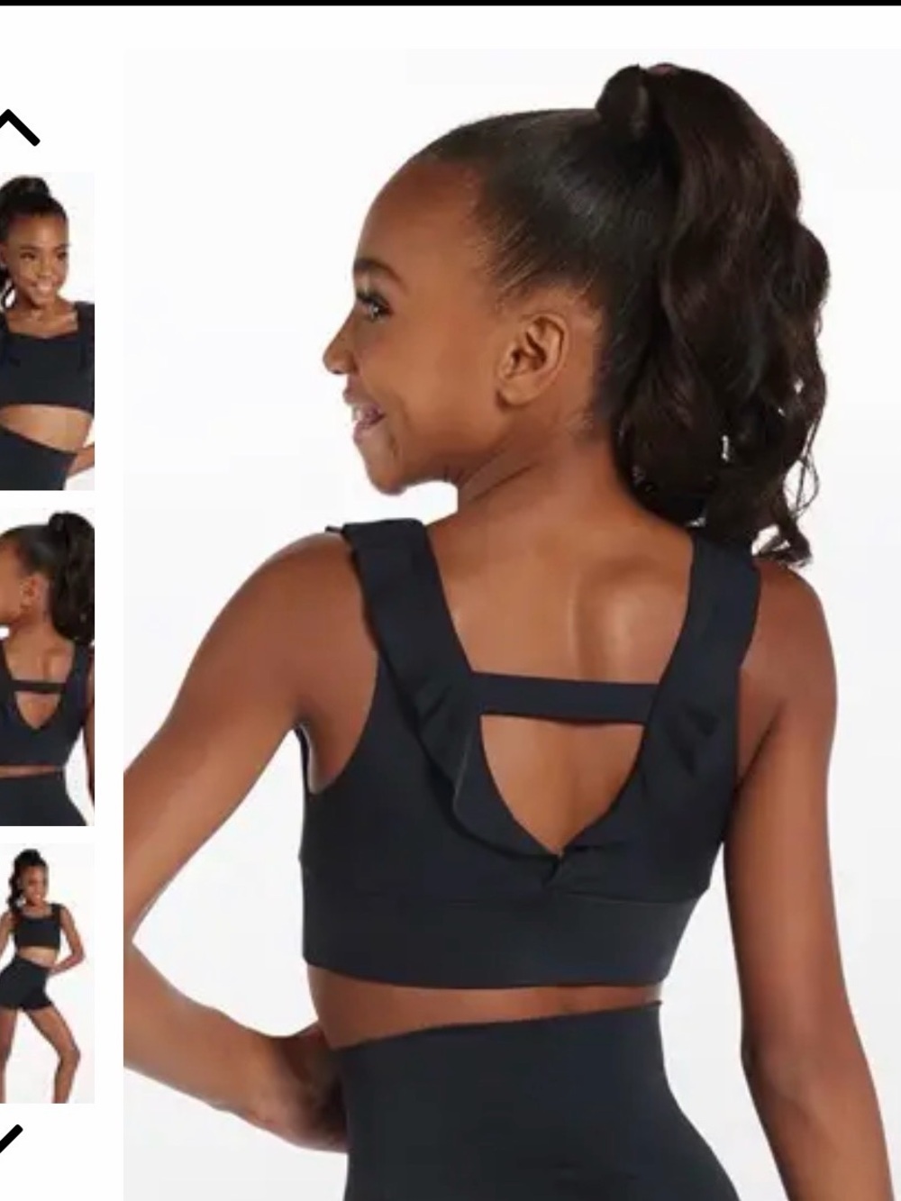 Balera Ruffle matching dance set - Picture 4 of 5